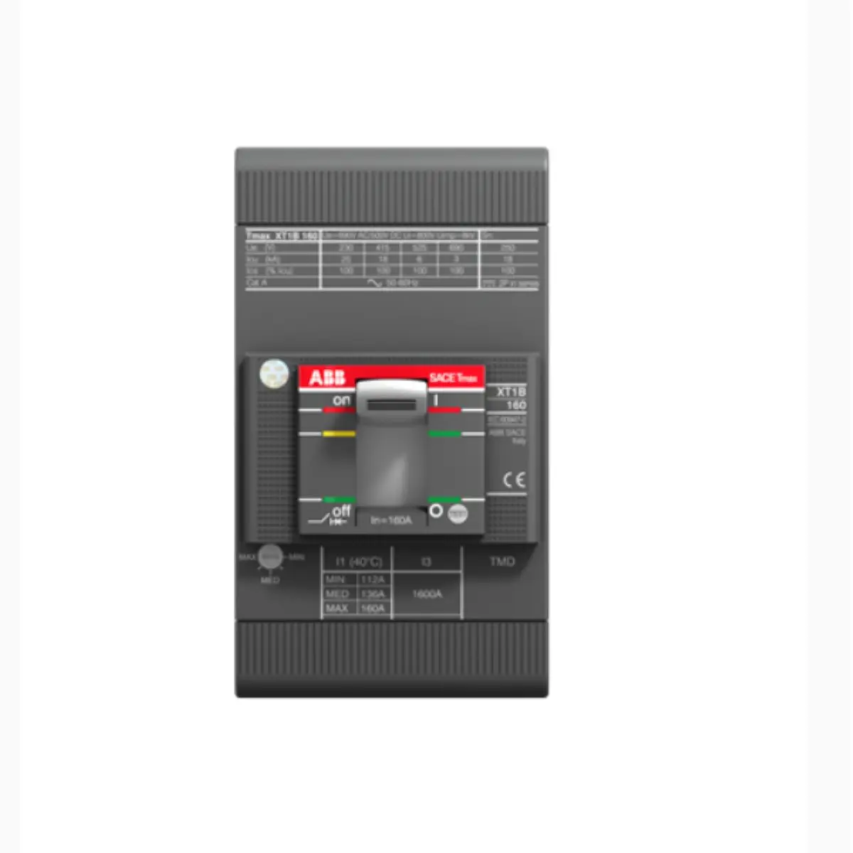 

10152543 XT1N160 TMD80-800 FF 3P 1SDA067415R1 circuit breaker
