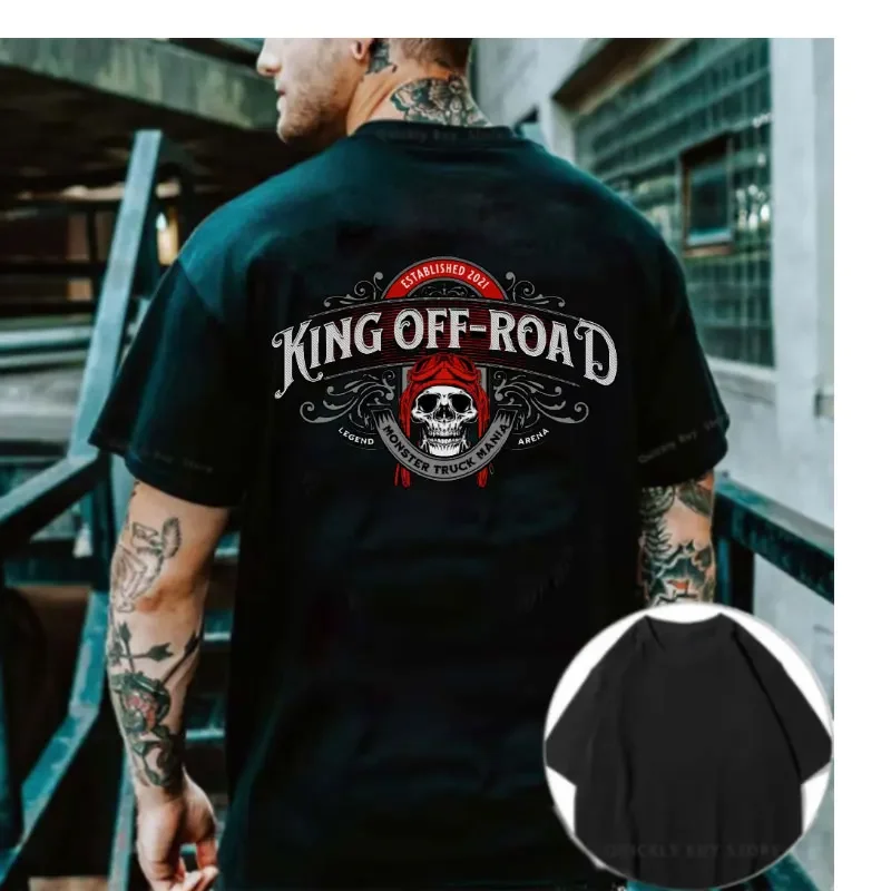 Sons with Arthritis Ibuprofen Chapter Funny Biker Skull T Shirt Black Vintage Mens Graphic Shirts Gothic Ropa Hombre Streetwear