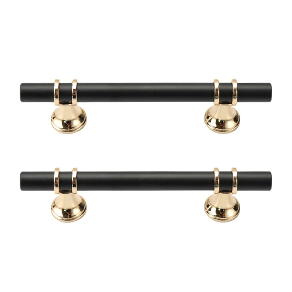 

2Pcs Wardrobe Cabinet Door Puller Home Metal Replacement Modern Metal H Decor Drawer Kitchen