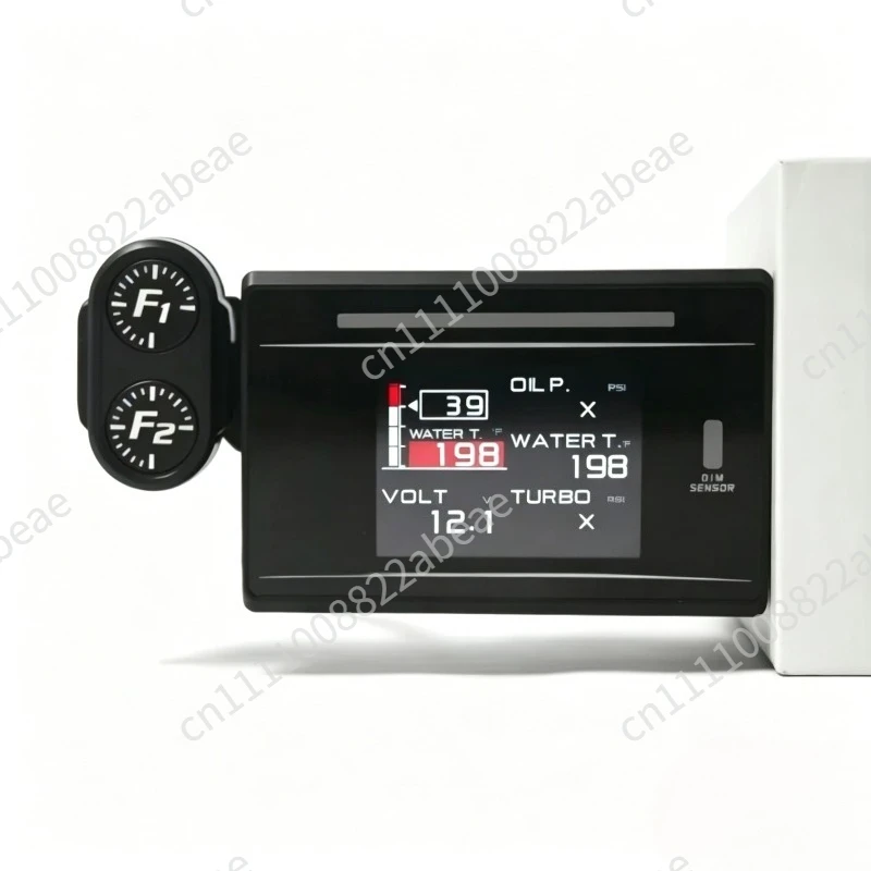 10 in 1 for OBD2 Gauge Turbo Boost RPM Oil Temp Water Temp Pressure Vacuum Car Digital Display Meter