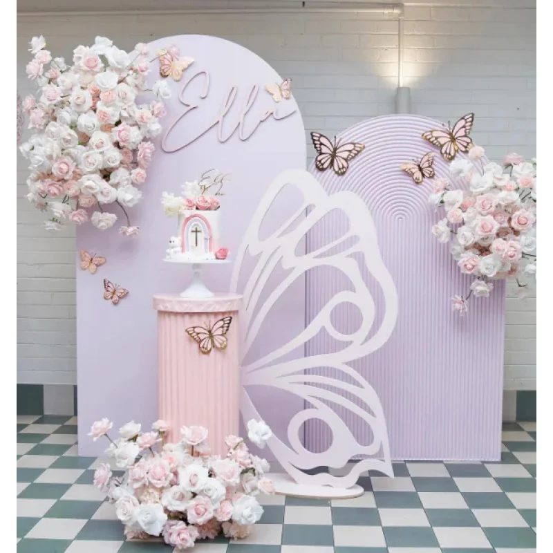Customize.High Quality Customized Wedding Arch Backdrop Stand Combination Wedding Backdrop Decoration with Custom