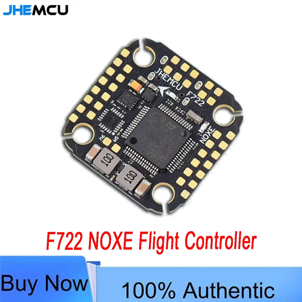JHEMCU F722 NOXE Flight Controller Built-in Gyro Barometer OSD 16MB BlackBox Dual BEC 3-6S 20X20mm for FPV Freestyle Drone