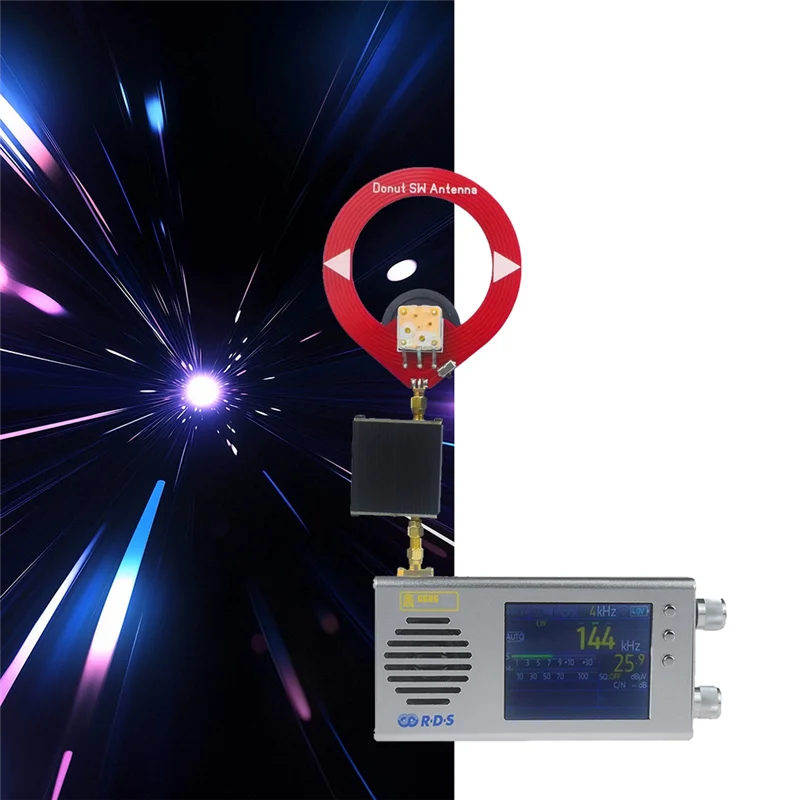 B04B-TEF6686 Radio Receiver All Band FM/MW/Shortwave /LW Radio Portable Handheld Radio With Donut Antenna Amplifier