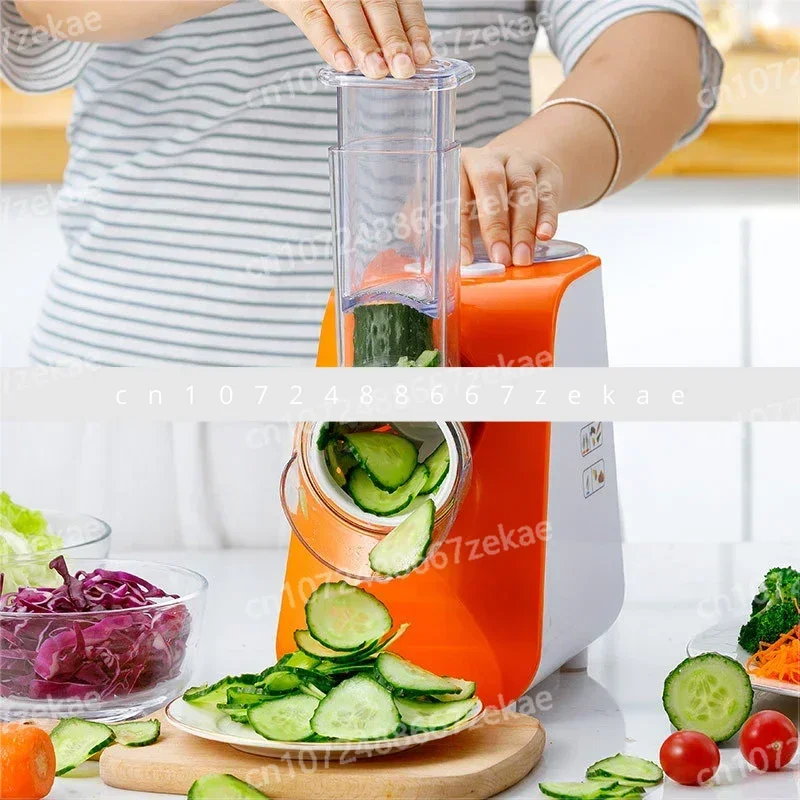 

220v Household Slicing Artifact 150W Electric Vegetable Cutter Electric Slicer Vegetable Salad Shredder