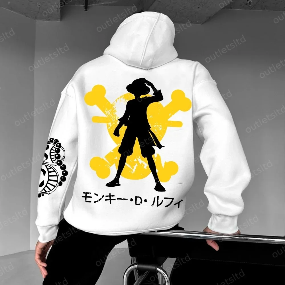

Future Pirate King Silhouette Hoodie,Anime Merch,Sweatshirt,Japanese Streetwear,Harajuku,Oversized Fit,Ultimate Fan Gear,Men