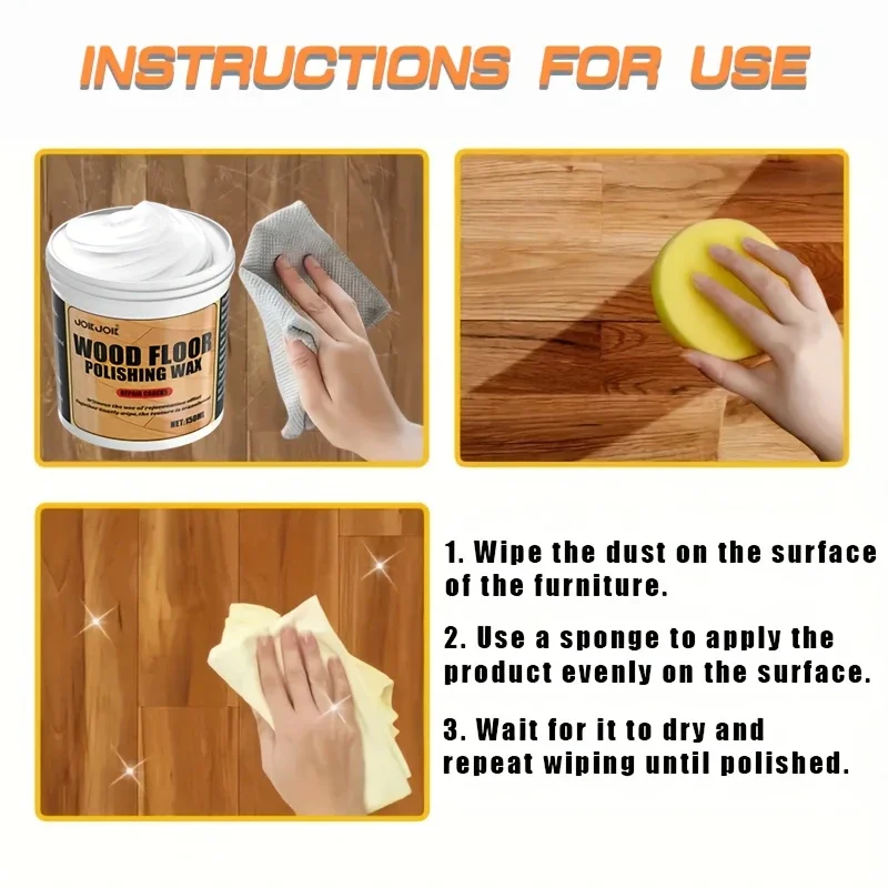 

Подходит для полов, шкафов, диванов и обеденных столов. Питательный и полирующий крем для дома, восстанавливающий высококачественный и устойчивый.