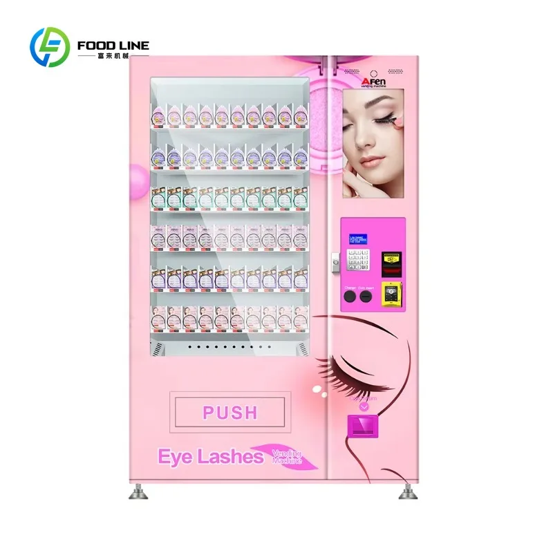 

Multi Spirals or Single Vending Machine With Many Selection Outdoor for Hair and Eyelash