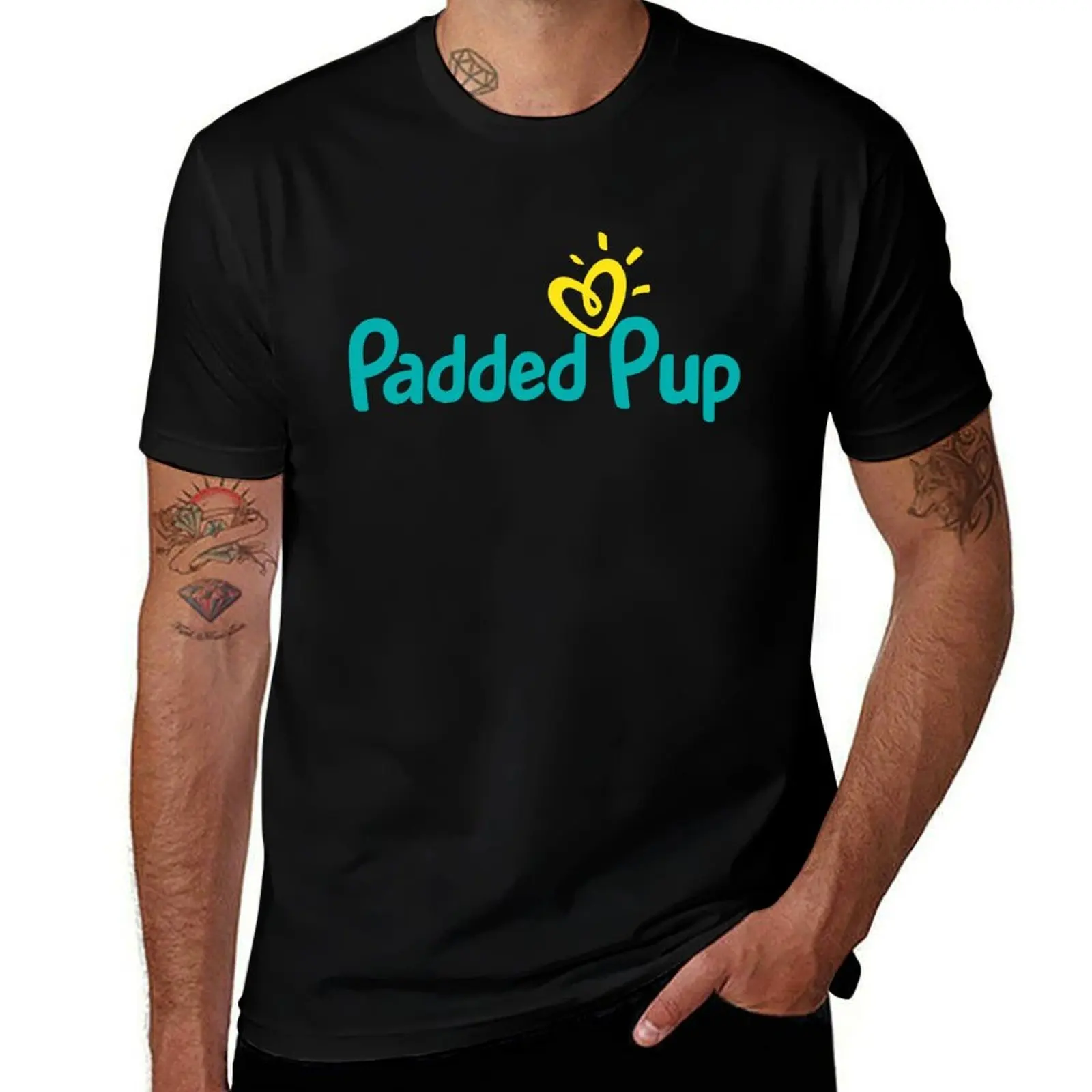 Padded Pup T-Shirt Plus Size Everyday Tee Shirt