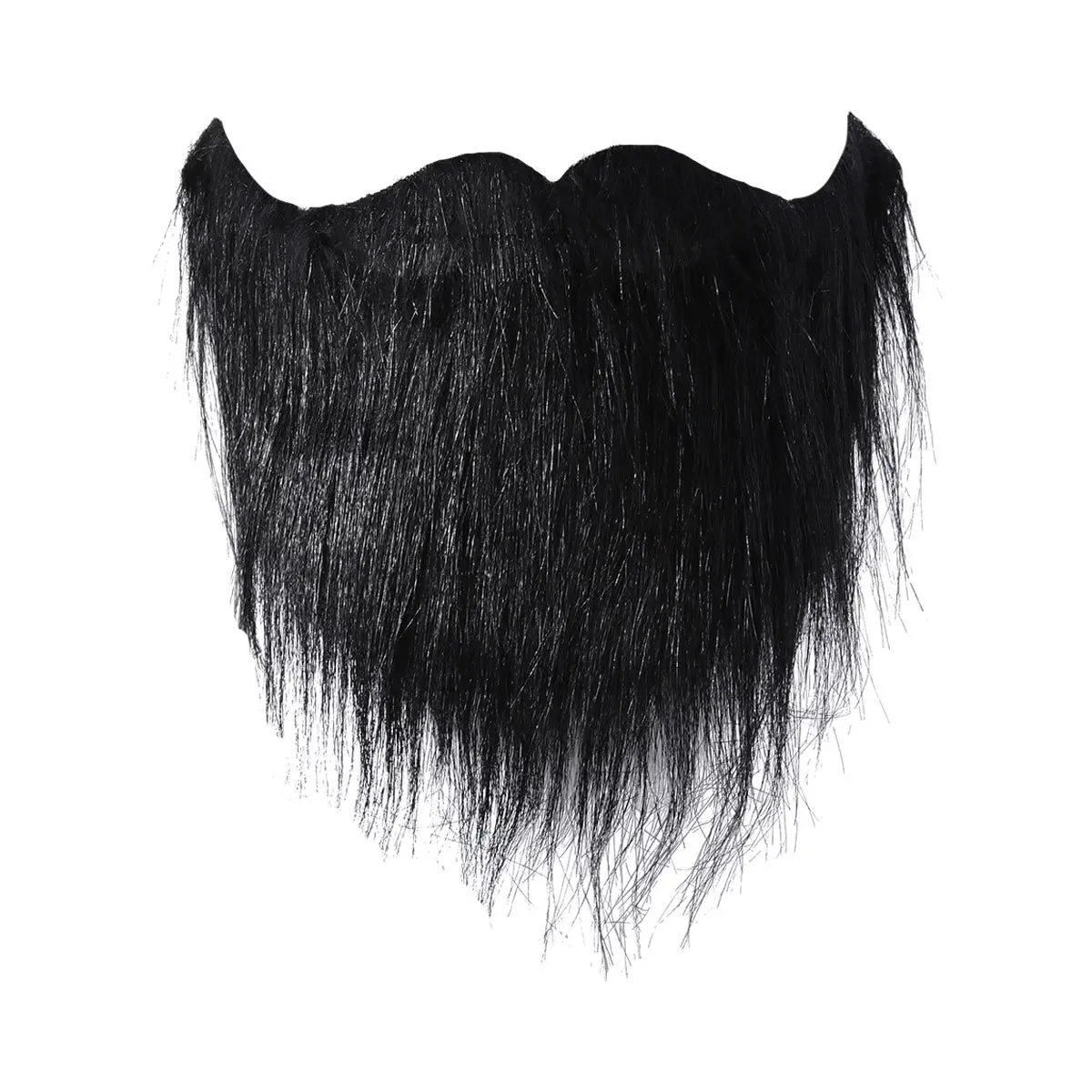 Fausses moustaches, bande élastique noire pour adultes et enfants, fournitures de fête d'halloween, accessoires de Festival de costumes, moustaches de barbe