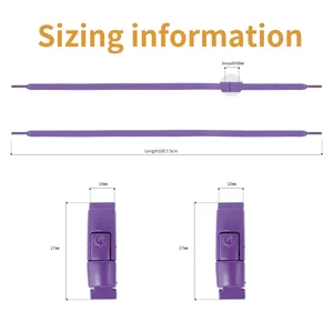 Baru Tanpa Ikatan Tali Elastis Tanpa Dasi Tali Sepatu Tekan Kunci Tali Sepatu Sneaker Anak-anak Dewasa 8MM Tali Sepatu Datar Melebar untuk Sepatu 6 renda pink muda penjualan terbaik - №