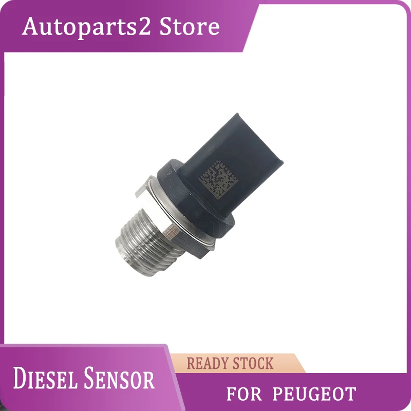 

1920LJ Fuel Rail Pressure Sensor Diesel 0281002919 for Ford Mondeo MK IV S-Max Galaxy Peugeot 407 607 4007 Citroenn C-Crosser