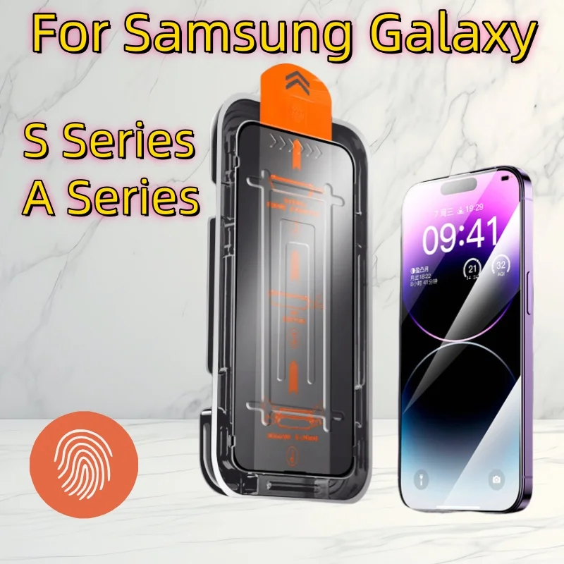 2Pcs Für Samsung Galaxy S25 Ultra S24 S23 S22 S21 Plus A16 A25 A15 A35 A34 A53 A54 A55 a73 5G Screen Protector Gehärtetem Glas