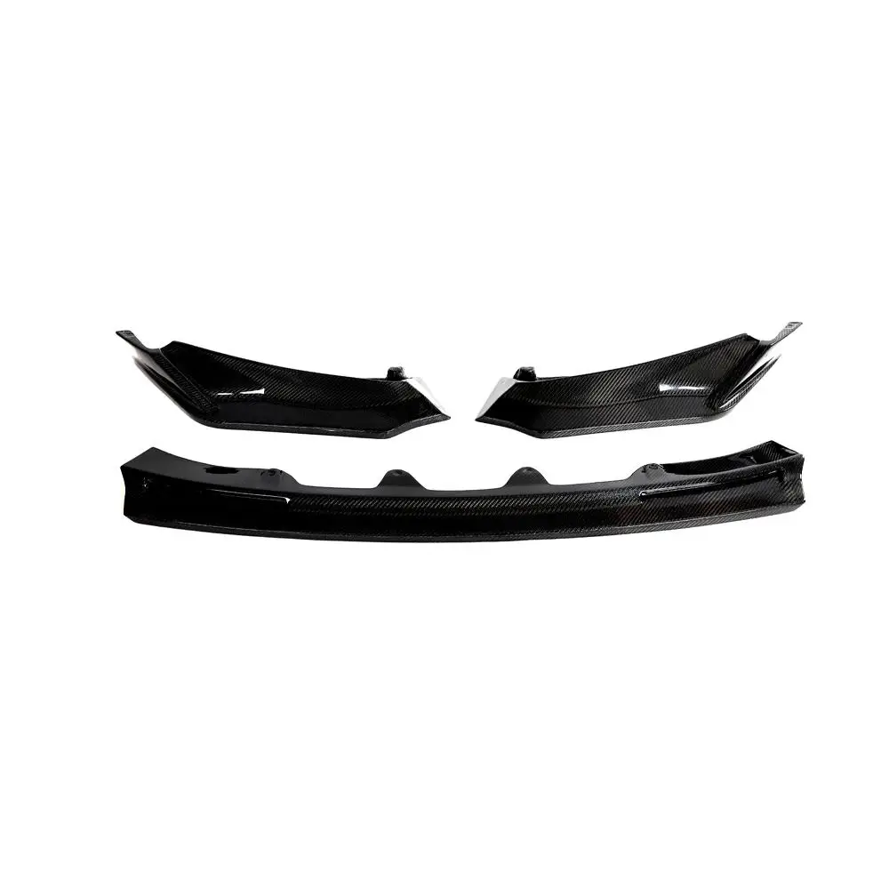 G80 V Style Carbon Fiber Front Spoiler Lip for BMW 3SeriesG80 M3 Coupe 2-Door 2021-2022