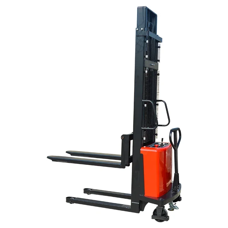 high quality semi electric forklift pallet stacker semi-electric forklift jack stacker