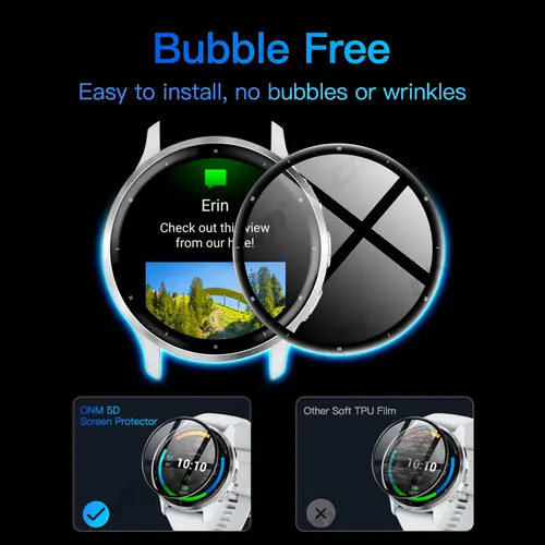 5D Protective Film for Garmin Venu 4 3 3S Screen Protector Anti-scratch Film for Garmin Venu4 Screen Protector (Not Glass) - Image 6
