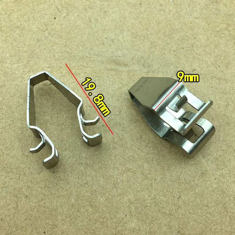 For BMW X5 X3 X1 X2 X4 X6 X7 Sunshade Sunshade, Makeup Mirror Fixing Iron Steel Clip, Buckle Clip