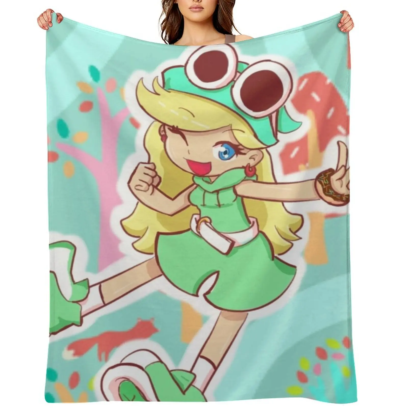 

Leni loud Throw Blanket Furrys Weighted for winter For Decorative Sofa Blankets