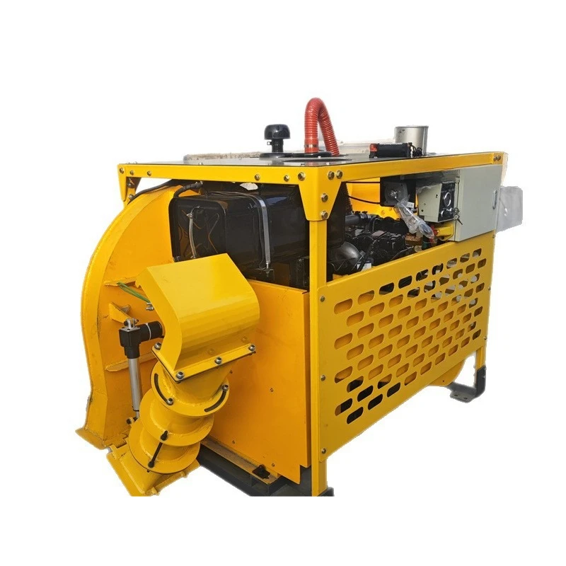 Highway dust reduction environmentally friendly sweeper large air volume diesel road blowing equipment