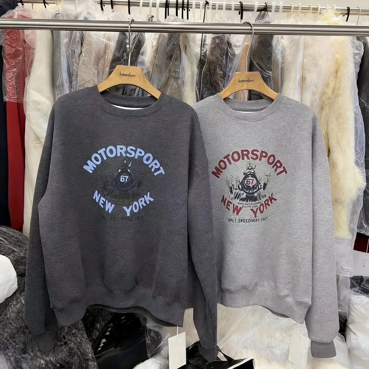 

Женская толстовка свободного кроя с круглым вырезом и флисовой подкладкой, осенне-зимняя новинка, в американском ретро-стиле с буквенным принтом, термо-худи