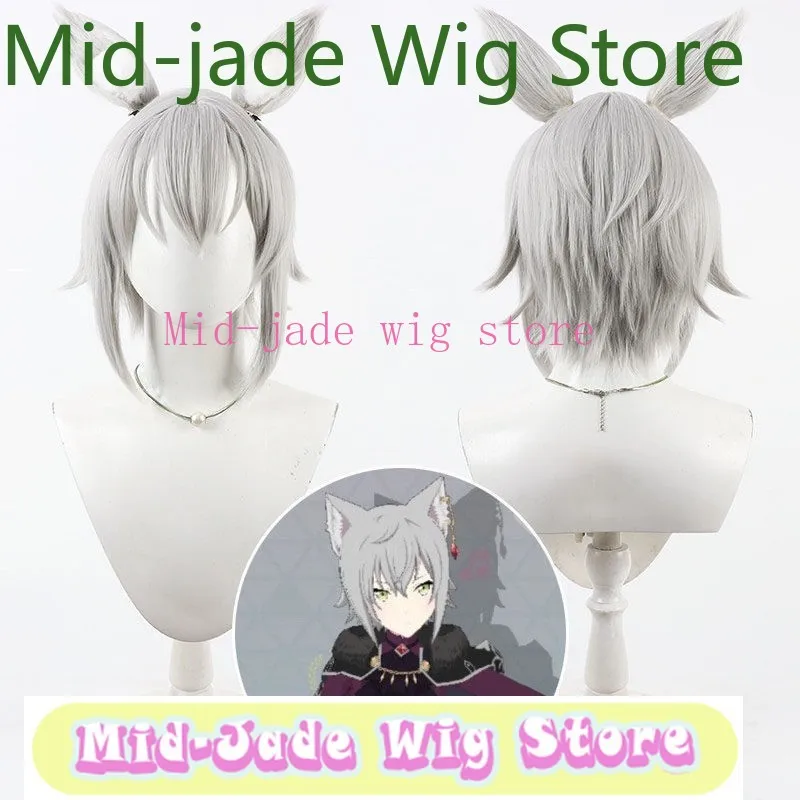 

Средне-нефритовый парик Магазин World Plan Color Stage Hino Mori Zhibu Косплей Парик Косплей Костюм для вечеринки Головные уборы Парики на Хэллоуин