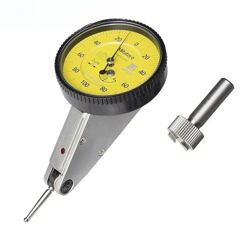 513-445-10E graduation 0.002mm range 0.4mm Accuracy 5um Horizontal (20degree tilted face) type dial test indicators
