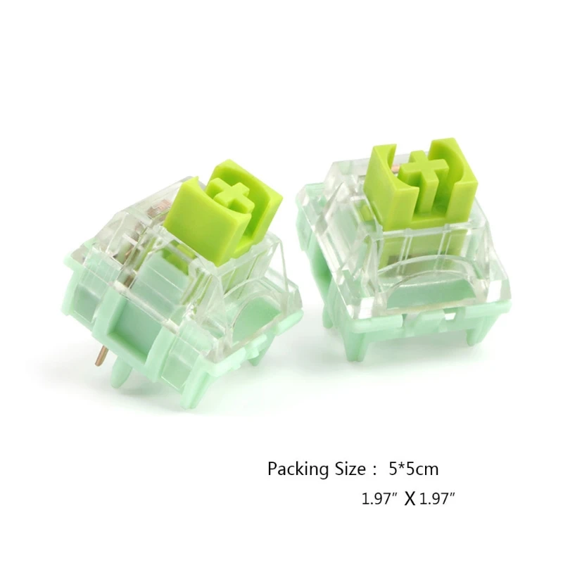 2 peças interruptores eixo linear ttc para teclado mecânico 3p 2p 60g