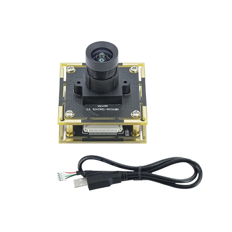 Moduł kamery przemysłowej USB All-in-One 12MP 1/2 z dużym obszarem obrazu IMX586, Android, 4K HD