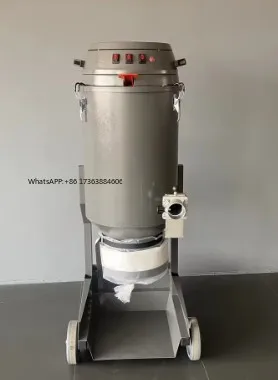 Industrial vacuum cleaner, hot cyclone collector, motor dry cement floor dust collector