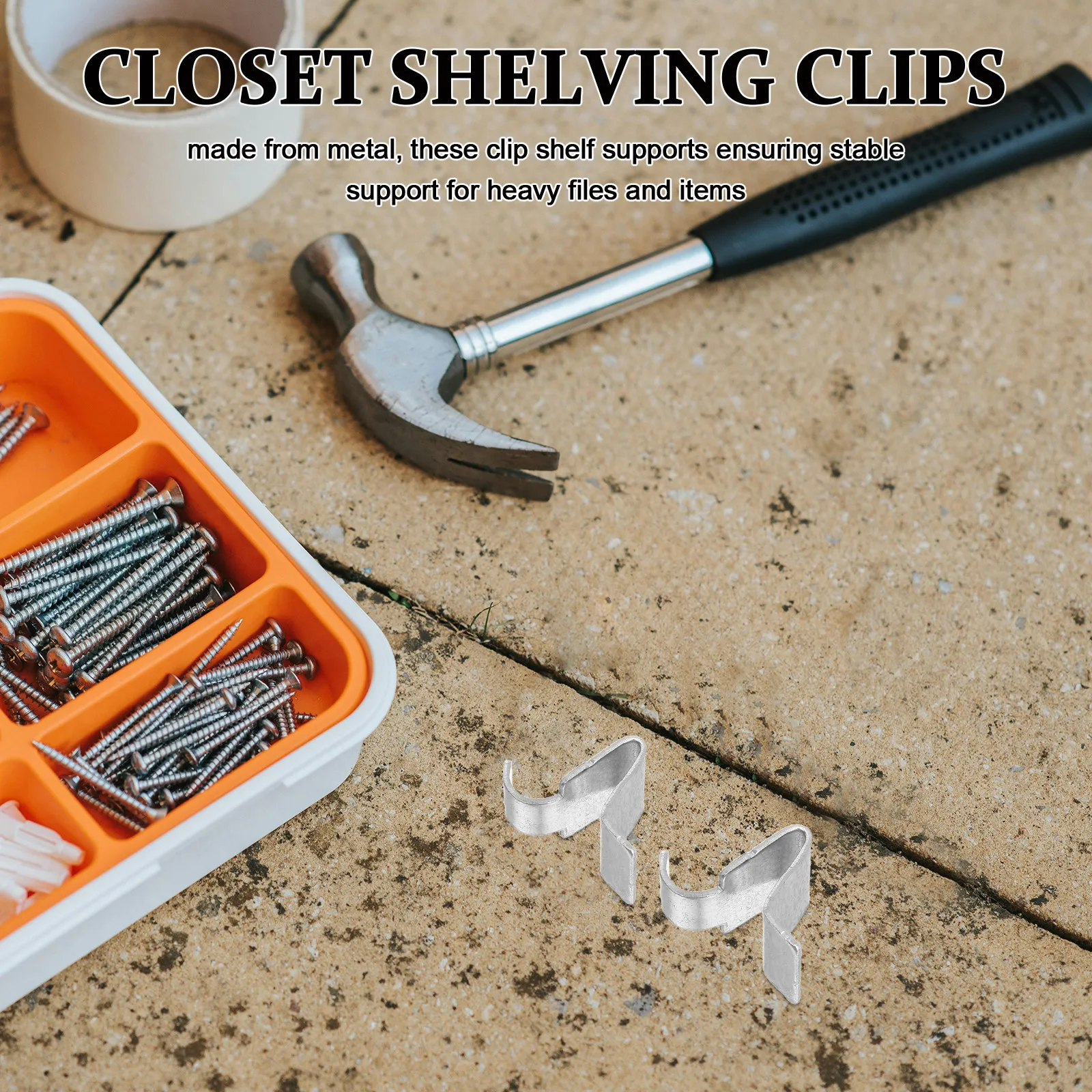 60Pcs Anti Slip Metal Shelf Support Pegs Shelf Holder Locking Pins for Kitchen Cabinet Bookshelf Cupboard Storage Furniture
