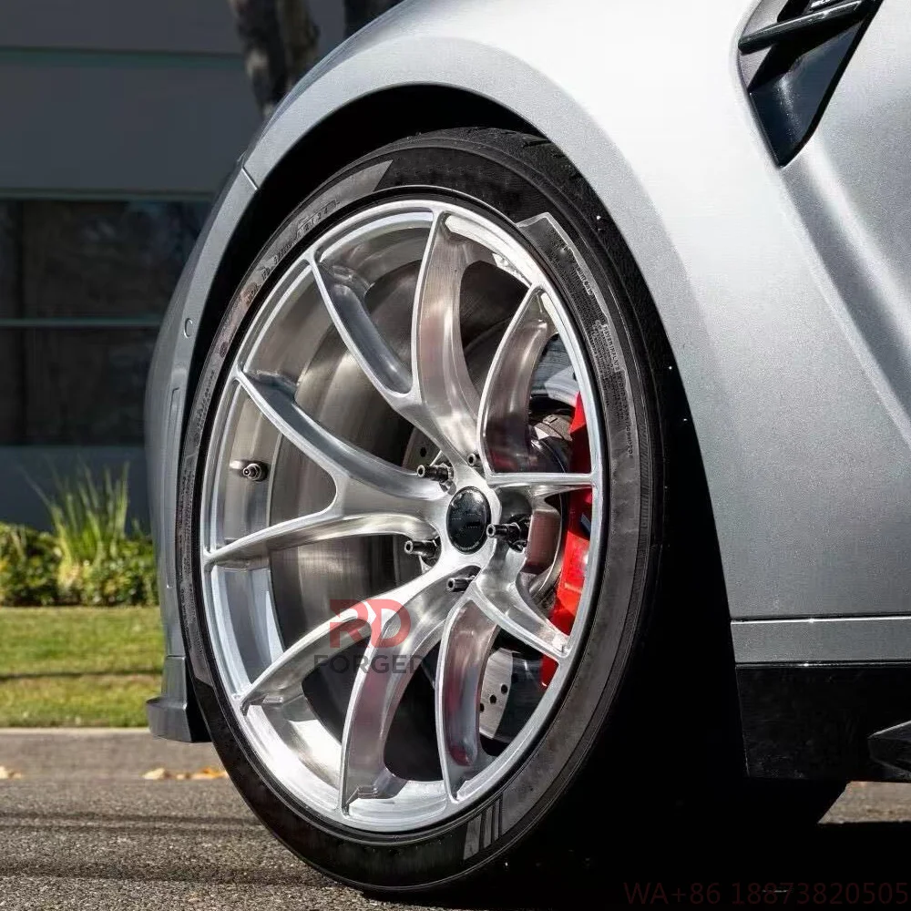For Forged Concave Polished 5x120 18 19 20 21 22 Inch Custom Rims for BMW E60 G30 M5 F10 M4 E39 G20 E46 E36 F30 Wheels