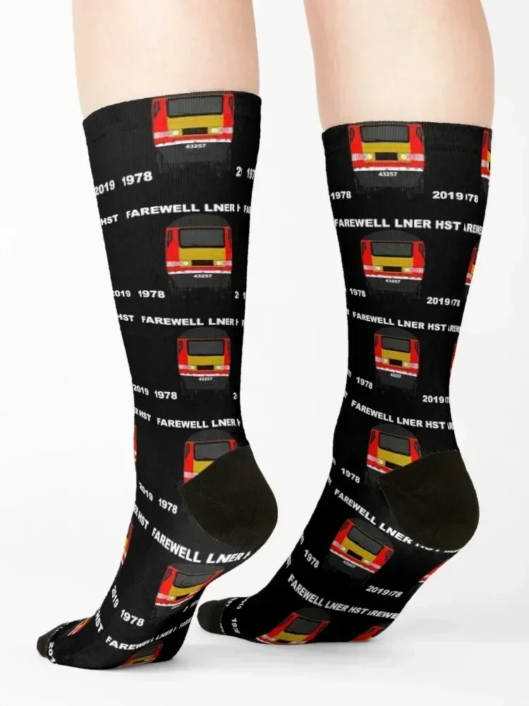 FAREWELL LNER HST Socks bright garter winter Lots Boy Socks Women's