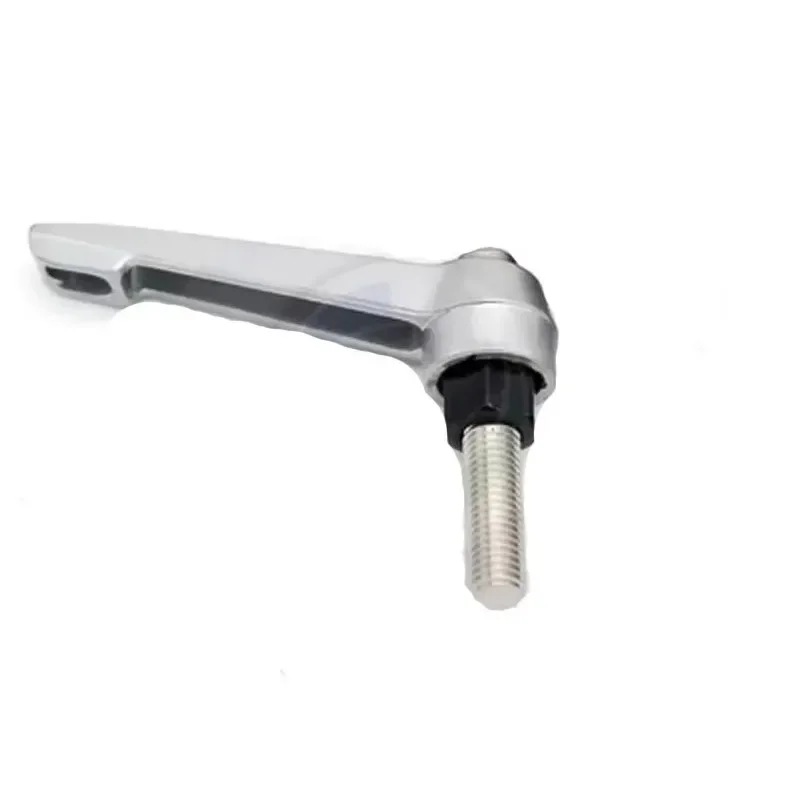 XWbpExZW 2Pcs M5 Stainless steel 7 words type Adjustable position Tight handle fixed rotate grip Screw bolt Length 10mm-50mm whi