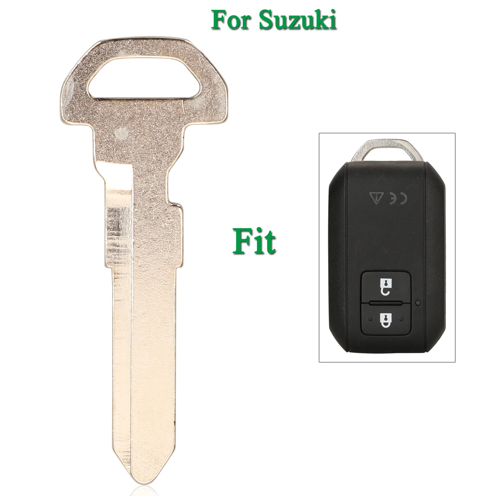 jingyuqin For Suzuki Swift 2017 Smart Remote Control Car Key Uncut Blade Blank Fob Replacement