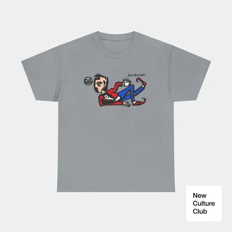 Diseño de camiseta de skate Gordon Smith Neil Blender Vintage de los años 80