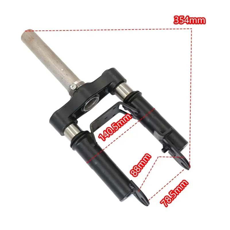 Scooter Front Fork Suspension with Kickstand for Ninebot MAX G30 Electric  Hydraulic Shock  Absorber Kit Accessories