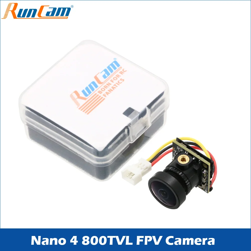 RunCam Nano 4 800TVL 1/3'' CMOS FPV-Kamera mit Nachtsicht bei Schwachlicht NTSC/PAL für FPV-Drohnen-Zubehör