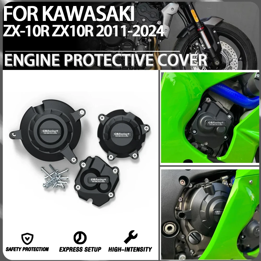 

Для Kawasaki ZX-10R ZX10R 2011-2024 GB Racing модификация мотоцикла, детали капота двигателя, защита от падения