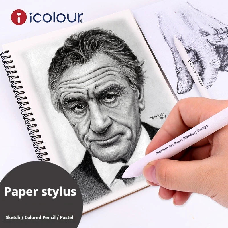 

10 bags per box icolour Sketching Special 3-pack Professional Painting Tool Set 6-pack Xuan Paper Pen Paper Stump Art student