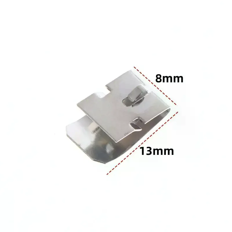 【NEW】5/10Pcs DIY Accessories Metal Stamping 18650 A AA CR2 9V Leaf Spring Battery Contact Piece Battery Clip