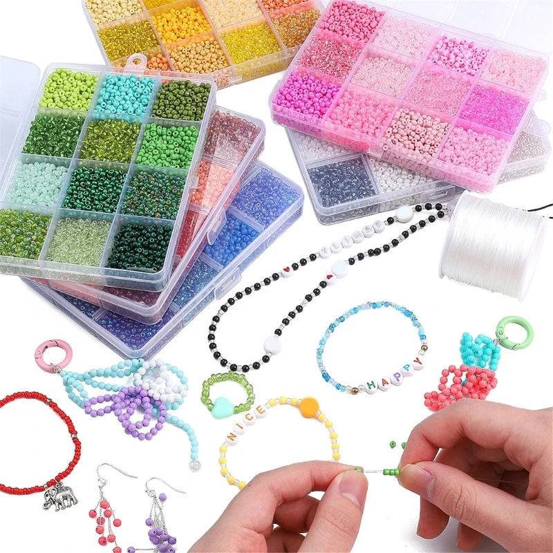 

Acrylic Bead Set Craft Supplies Jewelry Making Accessories for Necklace Making