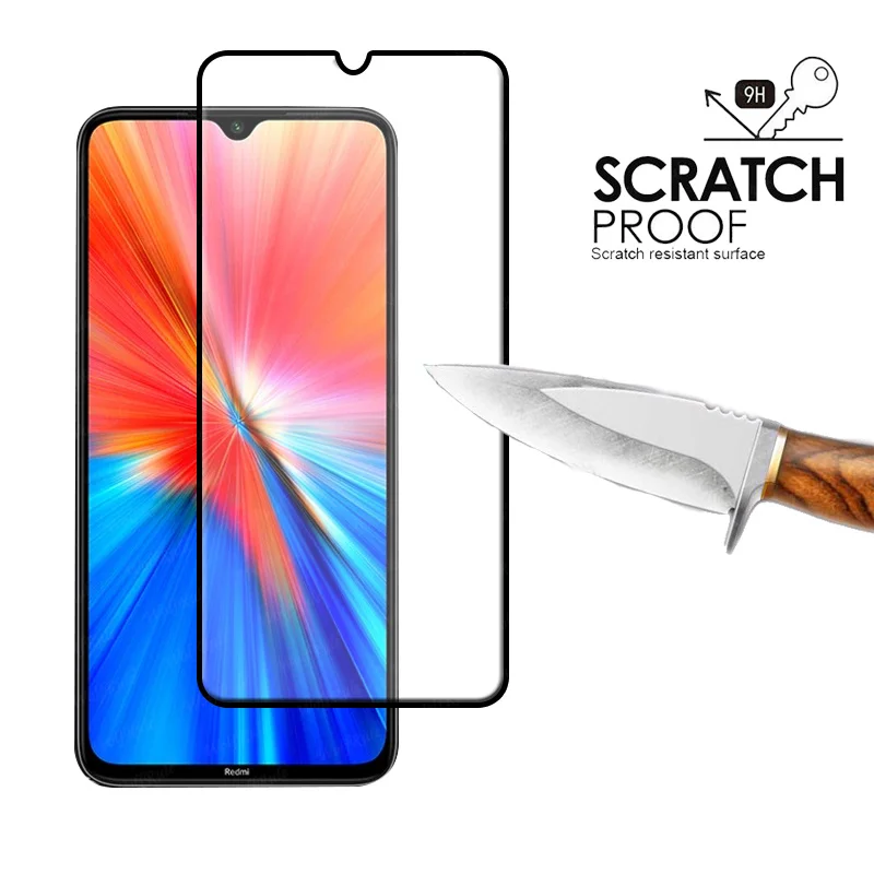 Protector de pantalla 6 en 1 para Redmi Note 8, cristal templado HD para Xiaomi Redmi Note 8, 9 S, 10 Pro