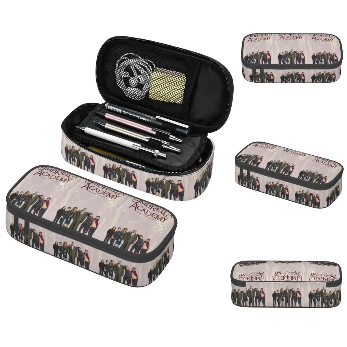 The Umbrella Academy Tv Federmäppchen für Kinder, Geschenke, Stiftbox, Bleistiftbeutel, Schreibwaren, Stifthalter, Tasche