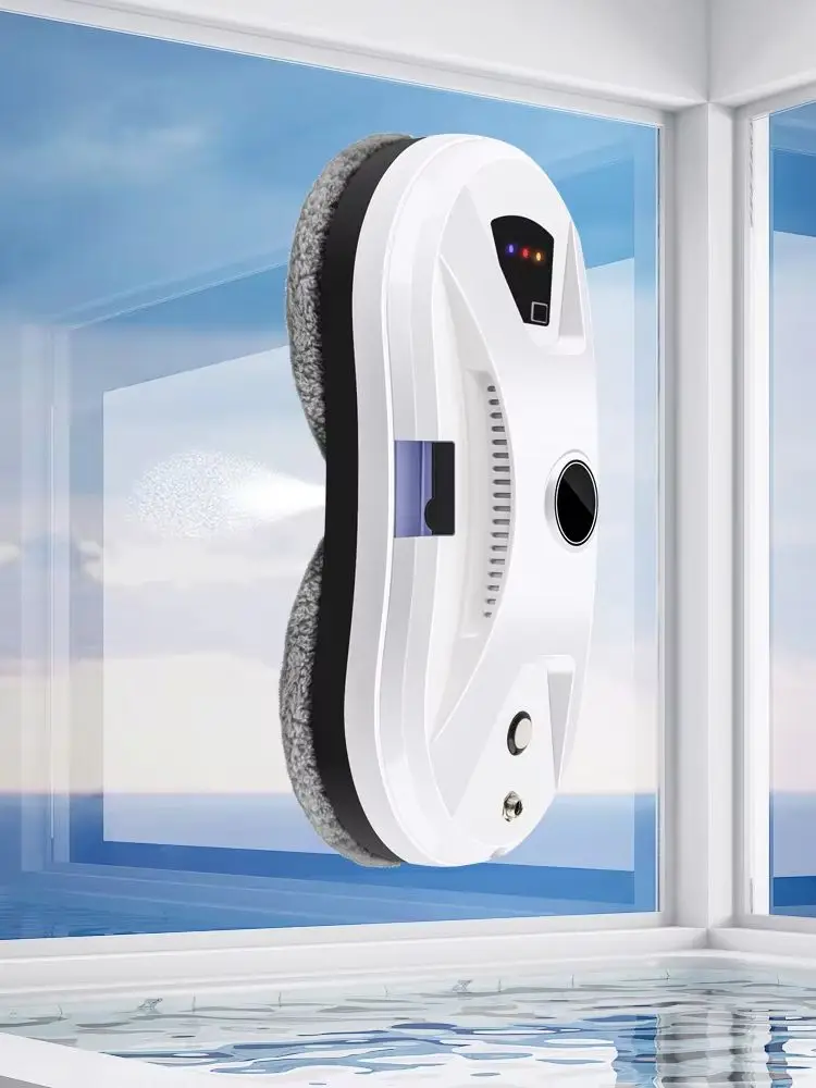 DIVEDEER Wit/Zwart Huis Automatisch Geen spray of waternevel Raamreinigingsrobot Intelligent veeg Hoogbouw raam met groot oppervlak - afbeelding 2