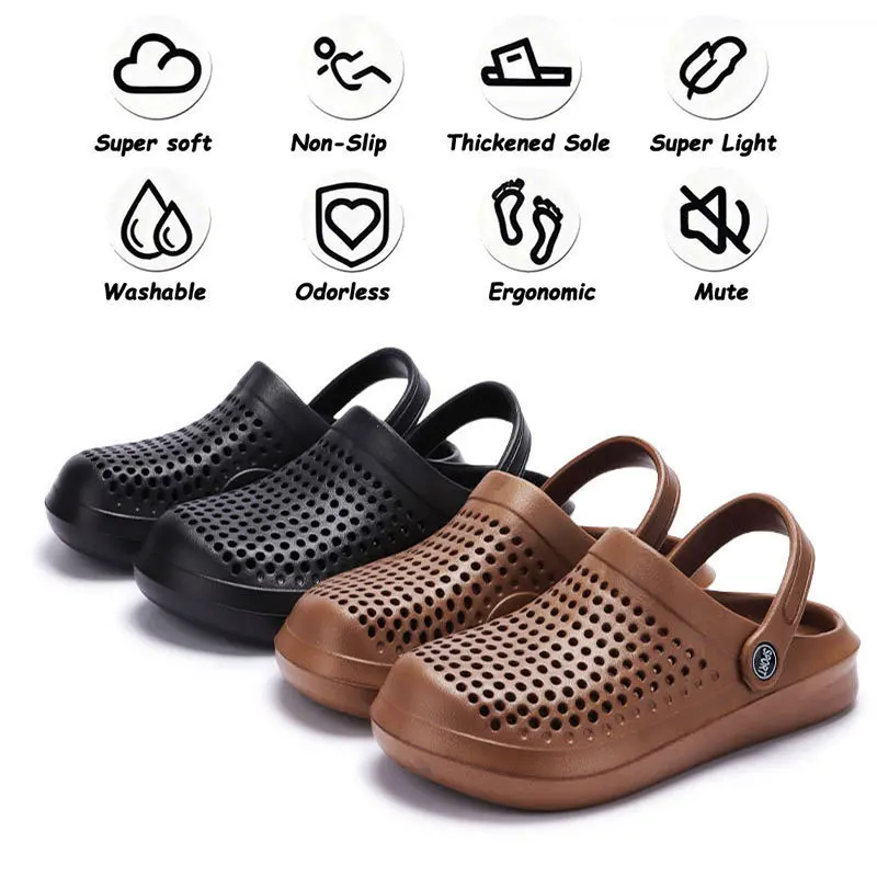 

Clog Woman Sandal Cloud Slipper Platform Flip Flops Beach Non Slip Home House Shoe Female Slides Ladies Men Male Outdoor EVA