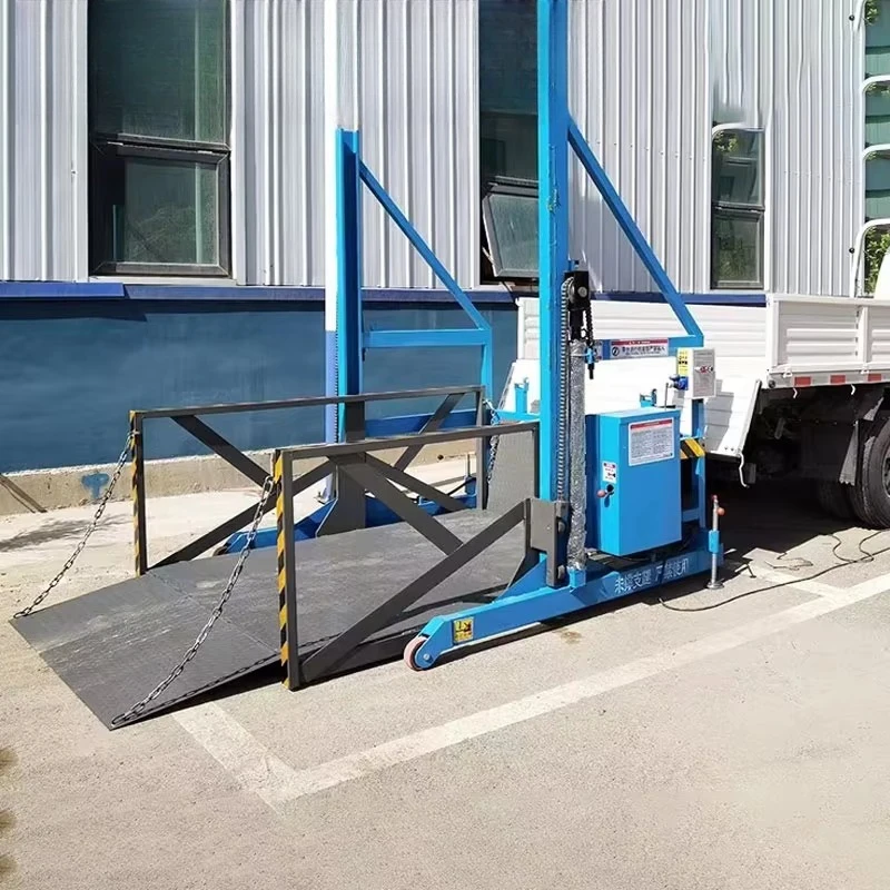 for-Cargo Lifter Dock Ramp Freights Lift Industrial Factory Elevator Forklift Residential Elevator Cleaning Motorized Material#