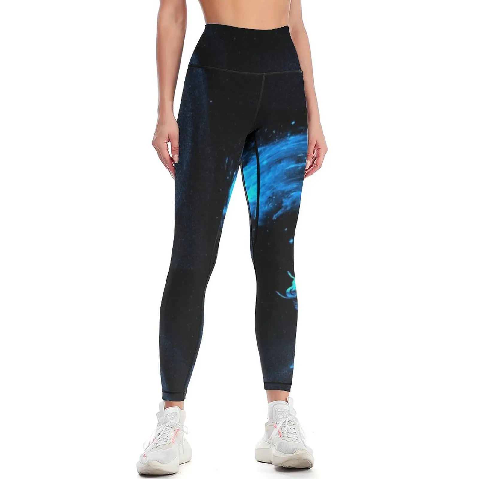 

Space Surfing Leggings exercise clothing for push up tights for Womens Leggings