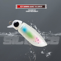 38mm 2.3g Insect Micro Bait Soft Plastic Body Mini Floating Trout Fishing Lure Luminous for Freshwater and Saltwater Fishing