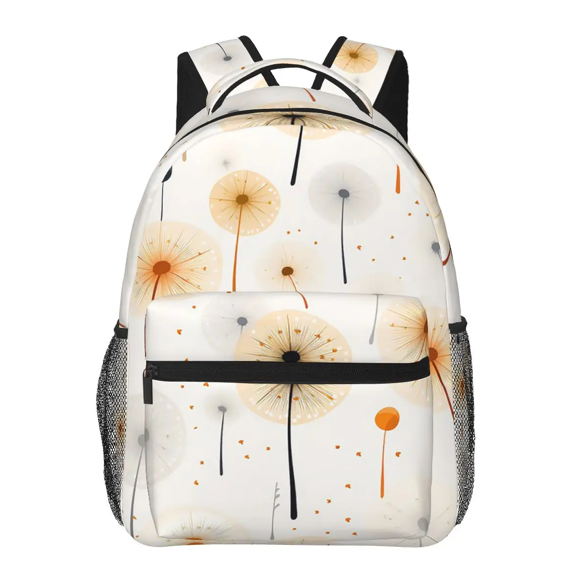 

Abstract Colorful Dandelion Student Backpack School Bag Hiking Travel Daypack for Boys Girls Fashion Bookbag Shoulder Bags