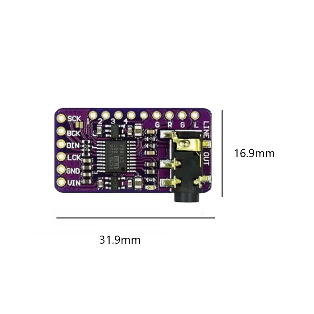 Audio Module MAX98357 Audio Module Class D For DIY Audio Engineering Applications Replacement Audio Amplifier-Module Kit