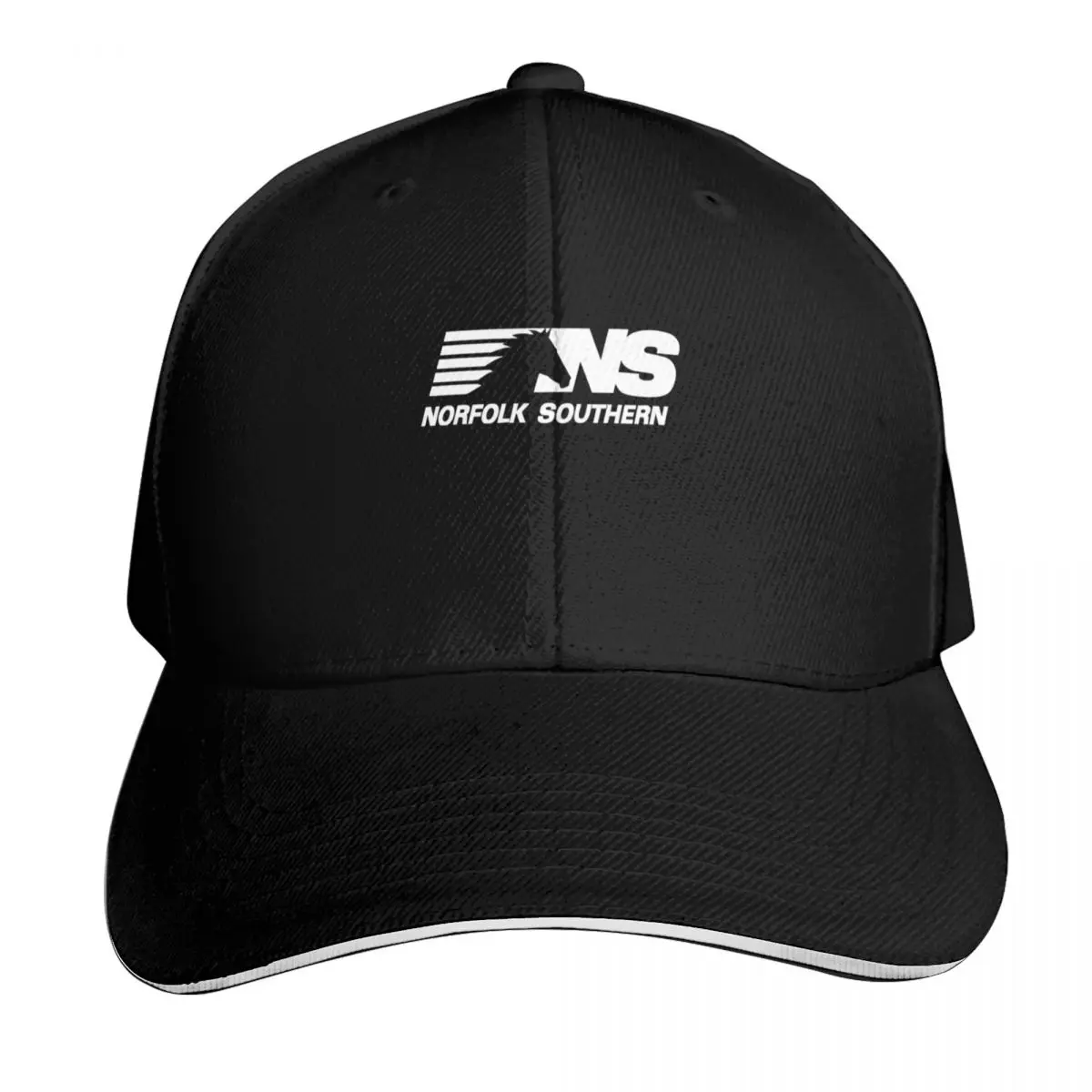 Norfolk Southern Railway Baseball Cap Snapback Flat Bill Strapback Dad Hat Six Panel Structured Crown